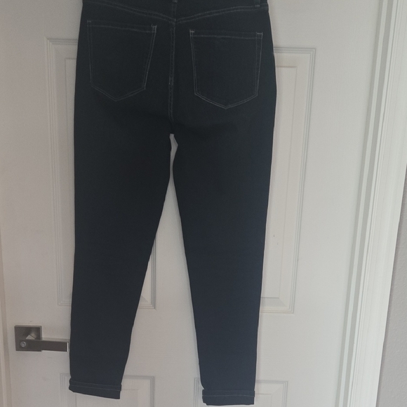 Code Bleu Women's Midnight Blue High Rise Jeans - Picture 4 of 4